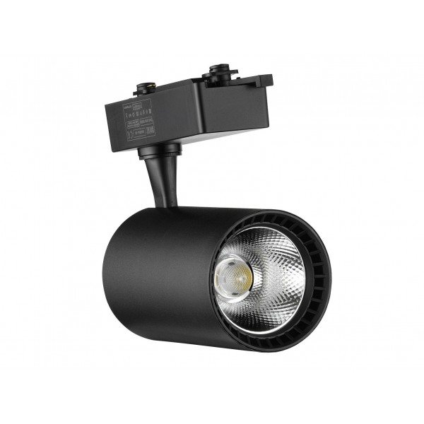 HOROZ DUBAI SİYAH VE BEYAZ 30W RAYLI LED SPOT ARMATÜR 